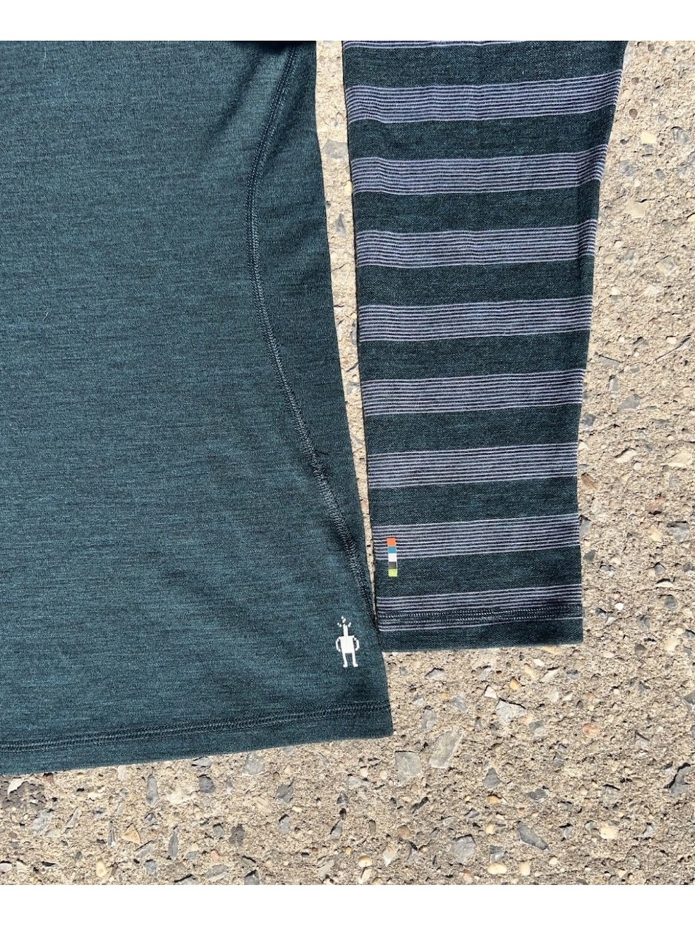 Smartwool Classic Thermal Merino Base Layer Pattern 1/4 Zip Womens 1X - Picture 2 of 10